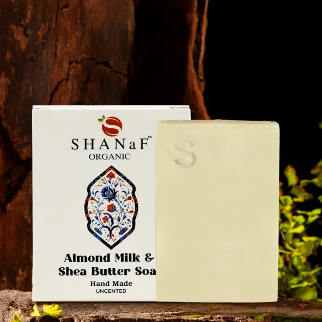 Almond Milk and Shea Butter Soap Bar (110gm)